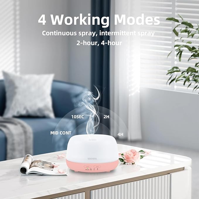 300ML Essential Oil Diffuser - Image 6