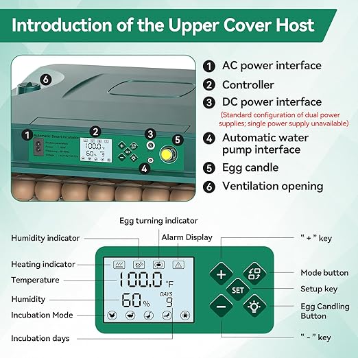 Incubators for Hatching 196 Eggs - Image 4
