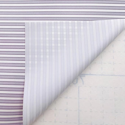 Yifely Blue White Stripes Shelf Liner Drawer Units Decor Sticker Self-Adhesive - Image 3