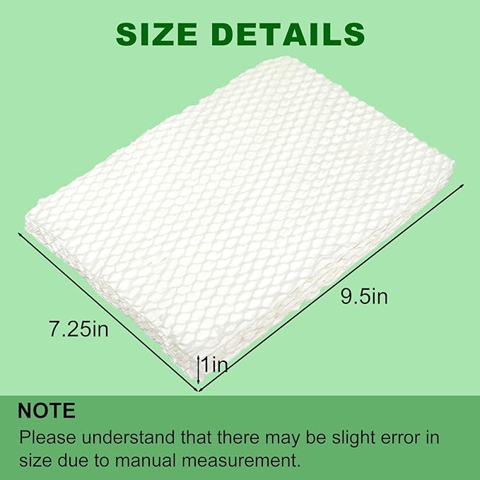 MD1-0034 Humidifier Replacement Wick Filters + Brush, Compatible - Image 3