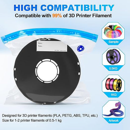 AGPTEK 3D Printer Filament Storage Bags 11.8×13.4 inch - Image 8