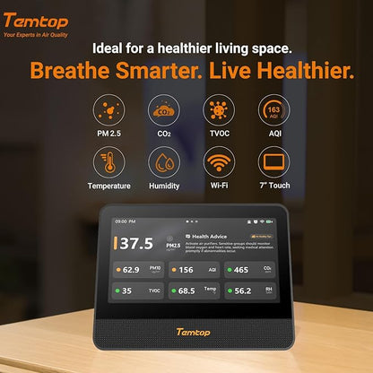 Temtop M100 2nd Gen Air Quality Monitor - Image 2