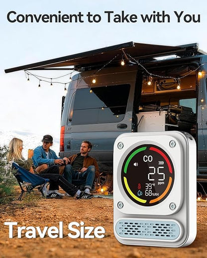 3-in-1 Carbon Monoxide Detector, 0-1000ppm CO Meter - Image 8