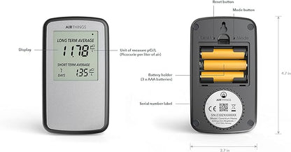 Airthings Corentium Home Radon Detector 223 Portable, Lightweight, Easy-to-Use - Image 10