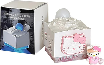 Cartoon Kitty Portable Small Humidifier, USB Personal Desktop Humidifier by leuaxmy