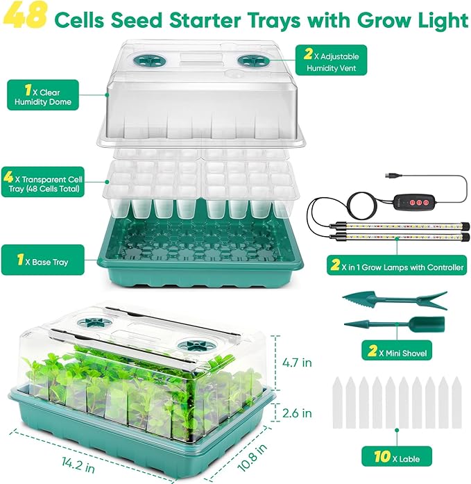 48 Cells Seed Starter Tray - Image 3