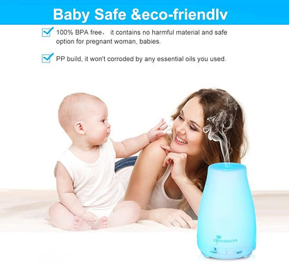Diffuserlove Diffuser 2 Pack Essential Oil Diffuser 200ML Remote Control - Image 4