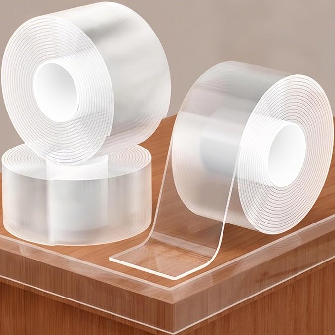 3 Pack Clear Edge Protector Strip, 2.56 in x 9.84 FT, Sharp Edge Wrap Cover Tape by Unknown