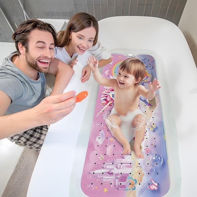 XIYUNTE Baby Bath Mat for Tub Non Slip Kids Bath Mat - Image 8