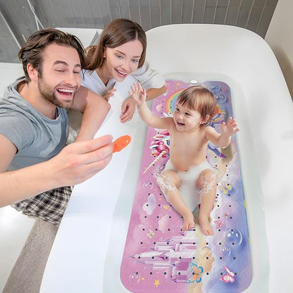 XIYUNTE Baby Bath Mat for Tub Non Slip Kids Bath Mat - Image 8