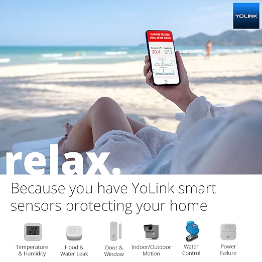 YoLink Smart Outdoor Temperature & Humidity Sensor, Hygrometer, Thermometer - Image 4