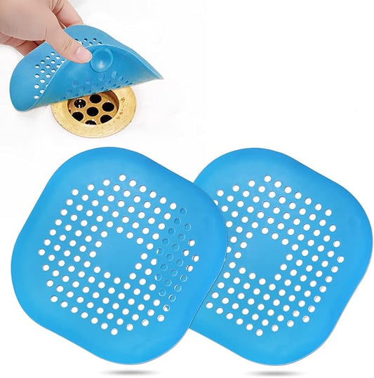 Hair Drain Catcher, Square Drain Cover by Bovinde
