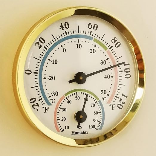Mini Analog Hygrometer Thermometer - Image 9