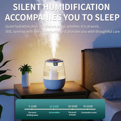 Humidifier for Bedroom, 1.8L Cool Mist Humidifier - Image 4