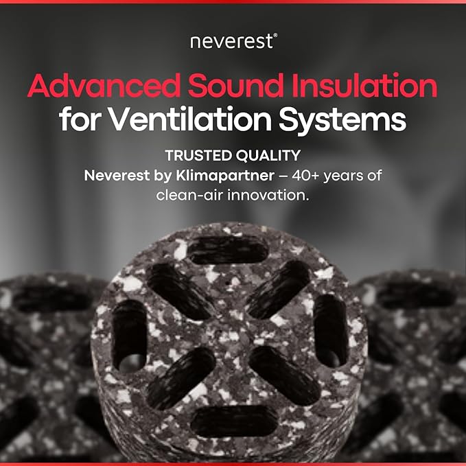 neverest® ESD 5 in Duct Silencer – Inline Ventilation Noise Dampener - Image 6