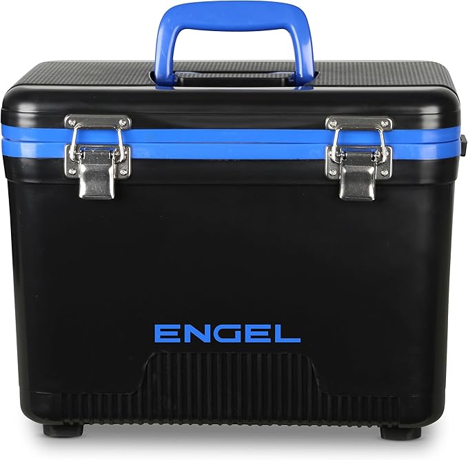 ENGEL 13qt Leak-Proof, Air Tight, Drybox Cooler and Small Hard Shell Lunchbox by ENGEL