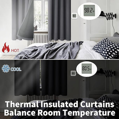 BGment Thermal Insulated 100% Blackout Curtains - Image 4