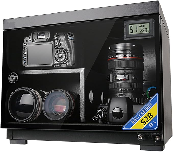 28L Camera Dry Cabinet Digital Control Dehumidifier, Electronic Dry Box by Unknown