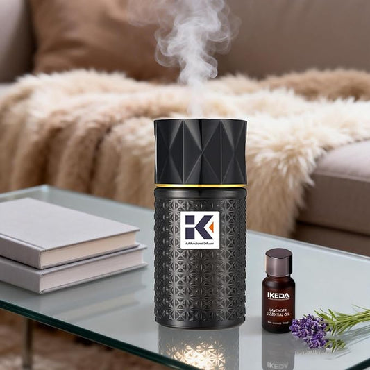 Essential Oil Diffuser, 35 Million Negative Ions Fresh Air, Glass Oil Diffuser by ikedafragrance