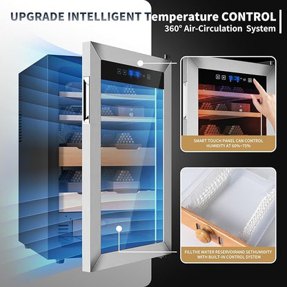 KingChii Upgrade 70L Temperature & Humidity Control Cabinet, Built-in - Image 4