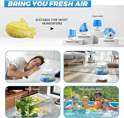 puxyblue   9-Pack Humidifier Tank Cleaner Yellow Small - Image 6