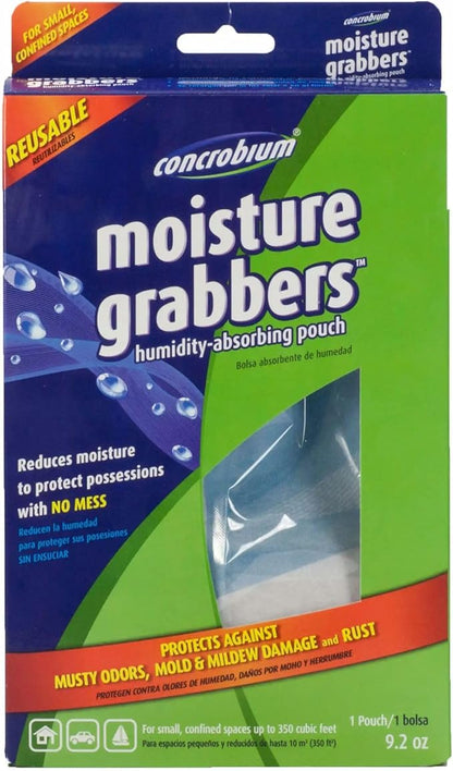 Concrobium Moisture Grabbers 9.2 oz. No Scent Humidity-Absorbing Pouch - Image 5