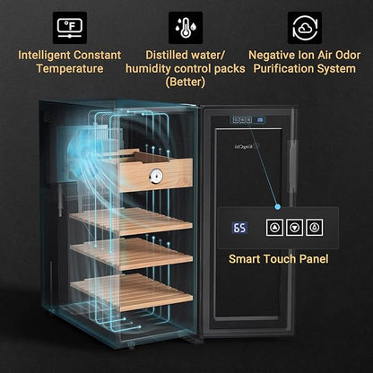KingChii 33L Electric Cigar Humidors - Image 3