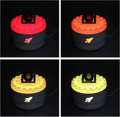 Essential Oil Diffuser Humidifier, Quiet 200ml Cool Mist Humidifier Aromatherapy - Image 9