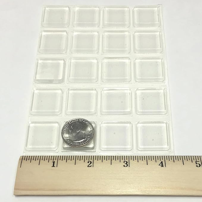Clear Rubber Bumpers Large - Image 8