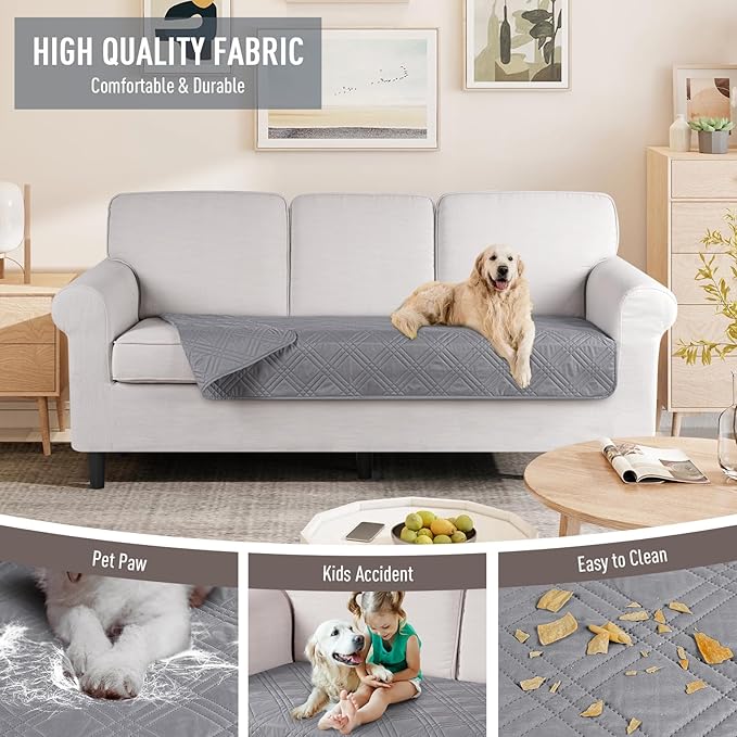 TAOCOCO 100% Waterproof Reversible Couch Cushion Cover - Image 4