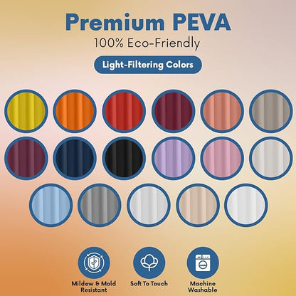 Premium Shower Curtain Liner, 6G PEVA Shower Curtain - Image 3