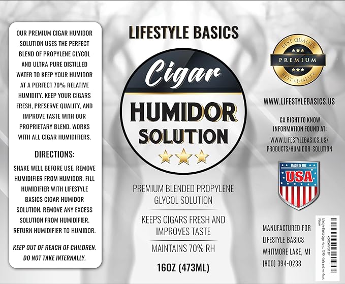 Humidor Solution 16 oz - Image 5