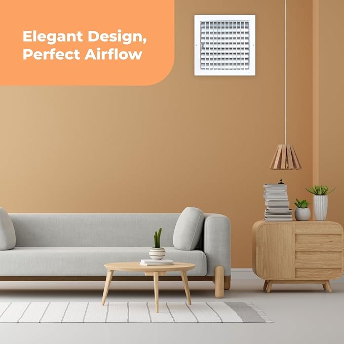 Aluminum 10x10 Inch Air Vent Covers Wall AC Grille - Image 7