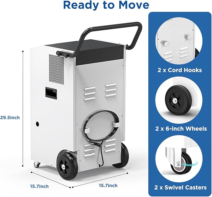 170 Pints Commercial Dehumidifier - Image 5
