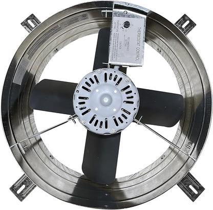 iLiving ILG8G14-12T Automatic Gable Mount Attic Ventilator Fan by iLiving