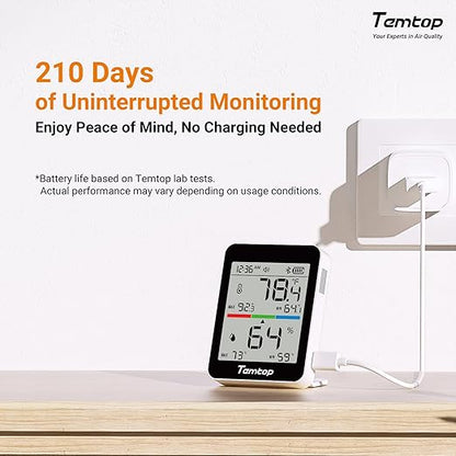 Temtop Humidity Meter T1, Indoor Thermometer - Image 4