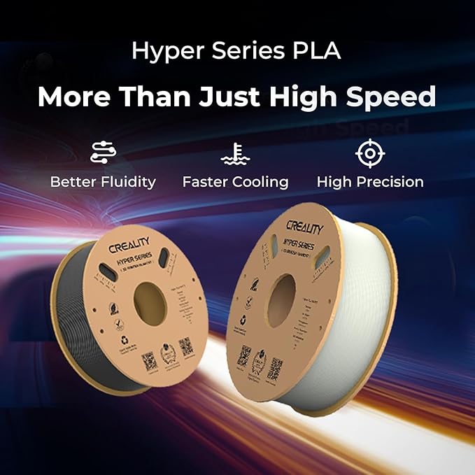 Creality Hyper PLA Filament 1.75mm, High-Speed 3D Printing Filament Up to - Image 2