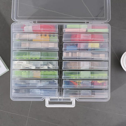 novelinks Transparent 4" x 6" Photo Organizers and Photo Storage Box - Image 3
