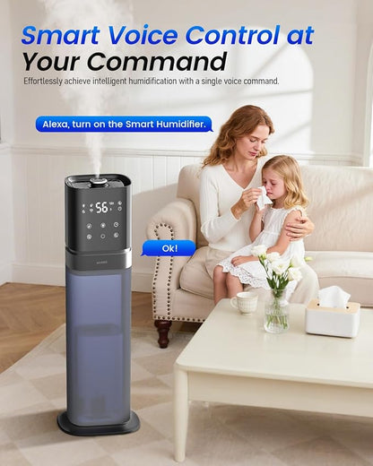 Humidifiers for Bedroom 2.1Gal/8L, Smart Humidifier Large room, Cool Mist - Image 5