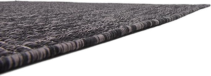 Unique Loom Collection Casual Transitional Solid Heathered Indoor/Outdoor - Image 9