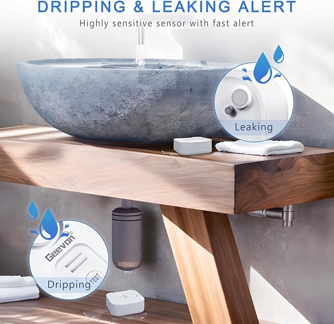 Geevon 2 Pack Water Leak Detectors - Image 2