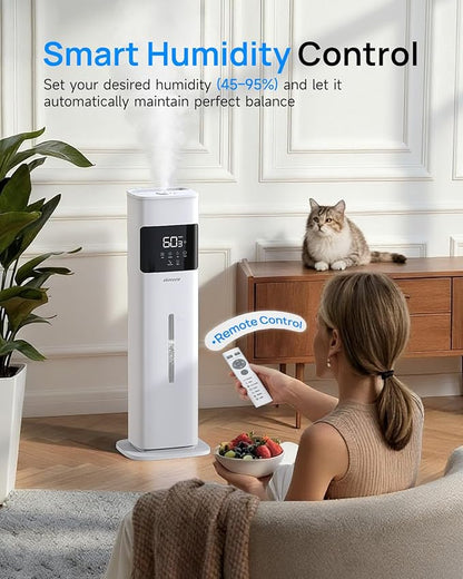 Warm & Cool Mist Humidifiers for Bedroom 500 sq ft, 2.1Gal/8L Top-Fill - Image 4