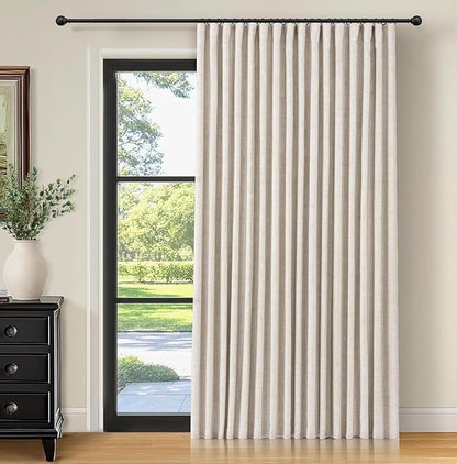INOVADAY Thermal Sliding Door Curtains 100% Blackout Curtains by INOVADAY