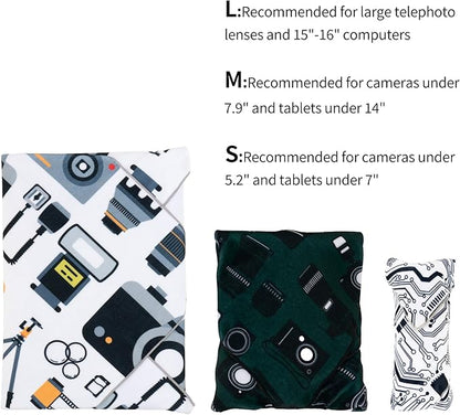 3pcs Pack Camera wrap, Protective Wrap, Magic Self-Adhesive Cloth, Anti-scratch - Image 3