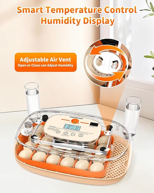 Egg Incubator for 24 Chicken Eggs - Image 2