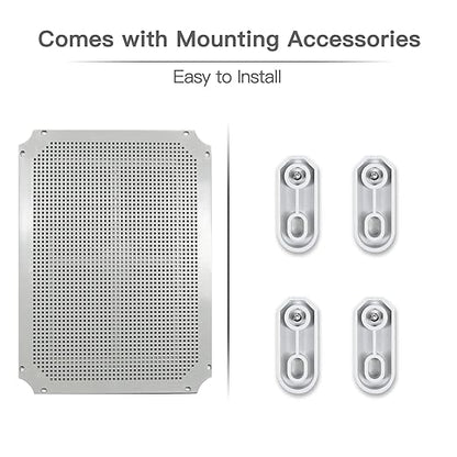 Sunnyglade ABS Plastic Dustproof Waterproof IP65 Junction Box Universal Durable - Image 2