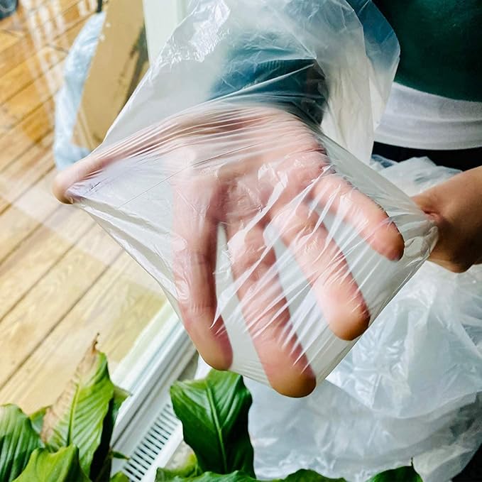 Clear Plastic Sheeting Drop Cloths - Image 2
