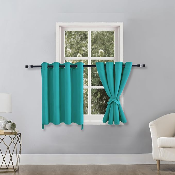 Hiasan RV Blackout Curtains for Bedroom, 52 x 30 Inches Long - Image 2