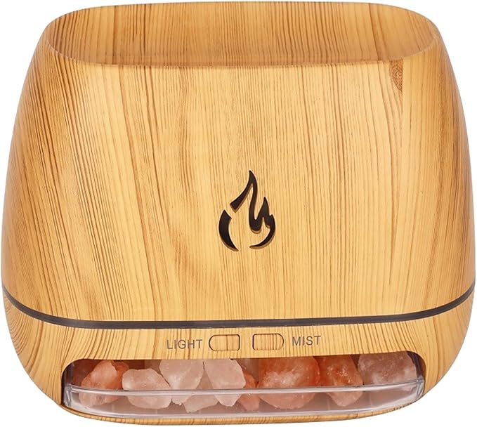 Ultrasonic Diffusers for Aromatherapy, Salt Rock Fragrance Oil Humidifier | - Image 7