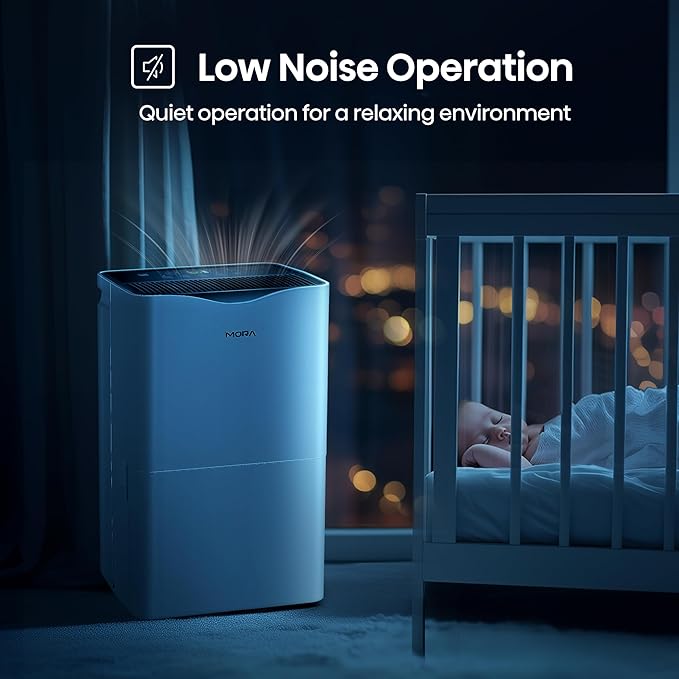 Mora Mora by Hisense 50 Pint Dehumidifier, - Image 8